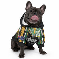 Custom Cook Islands Rugby League Pet Hoodie LT03 - Polynesian Pride