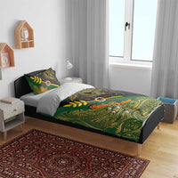 Chimpu Province Papua New Guinea Bedding Set Bird-of-paradise Art Tattoo and Melanesian Motifs LT03 - Polynesian Pride