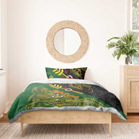 Chimpu Province Papua New Guinea Bedding Set Bird-of-paradise Art Tattoo and Melanesian Motifs LT03 - Polynesian Pride