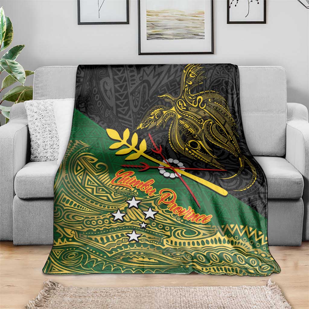 Chimpu Province Papua New Guinea Blanket Bird-of-paradise Art Tattoo and Melanesian Motifs LT03 - Polynesian Pride