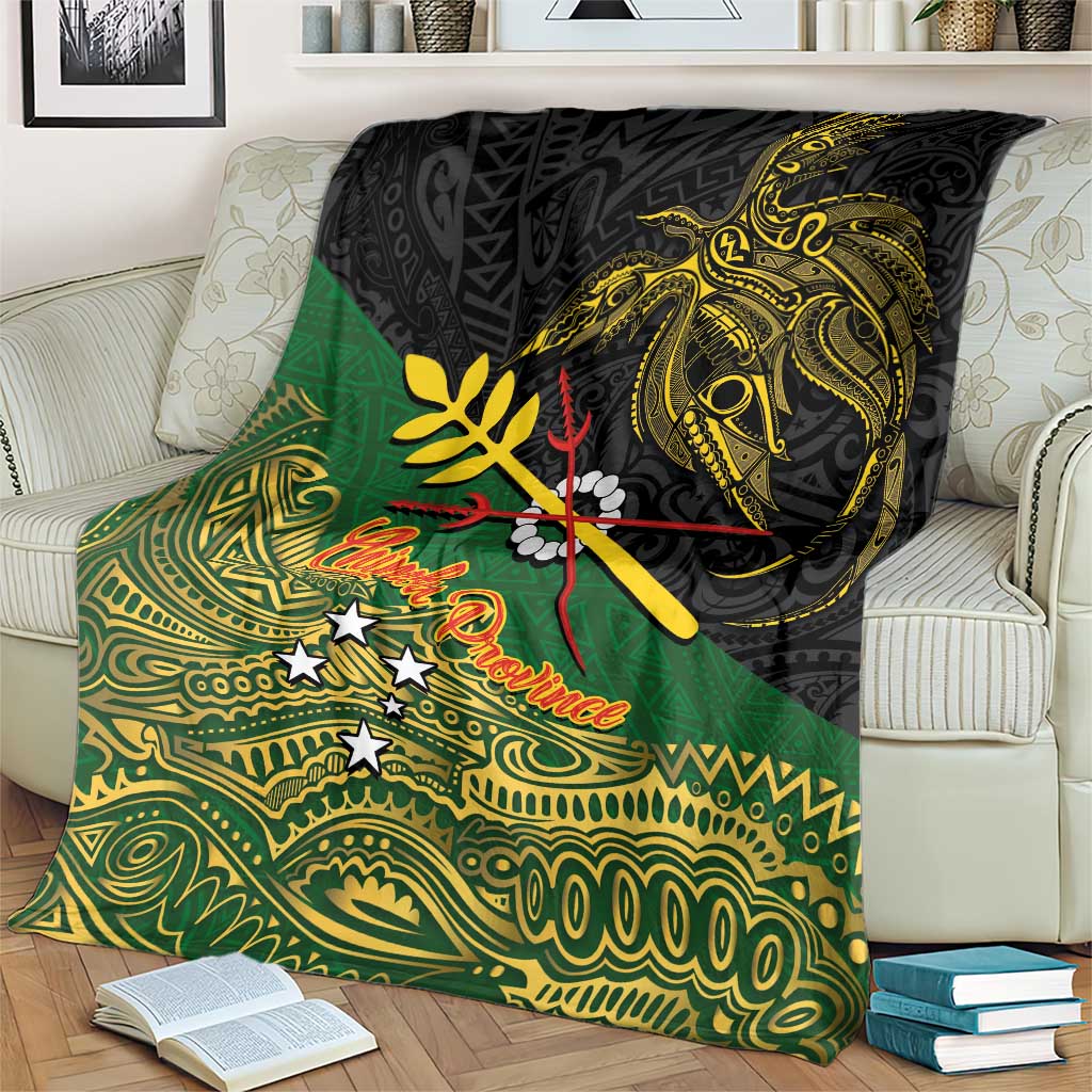Chimpu Province Papua New Guinea Blanket Bird-of-paradise Art Tattoo and Melanesian Motifs LT03 - Polynesian Pride