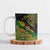 Chimpu Province Papua New Guinea Ceramic Mug Bird-of-paradise Art Tattoo and Melanesian Motifs - Polynesian Pride