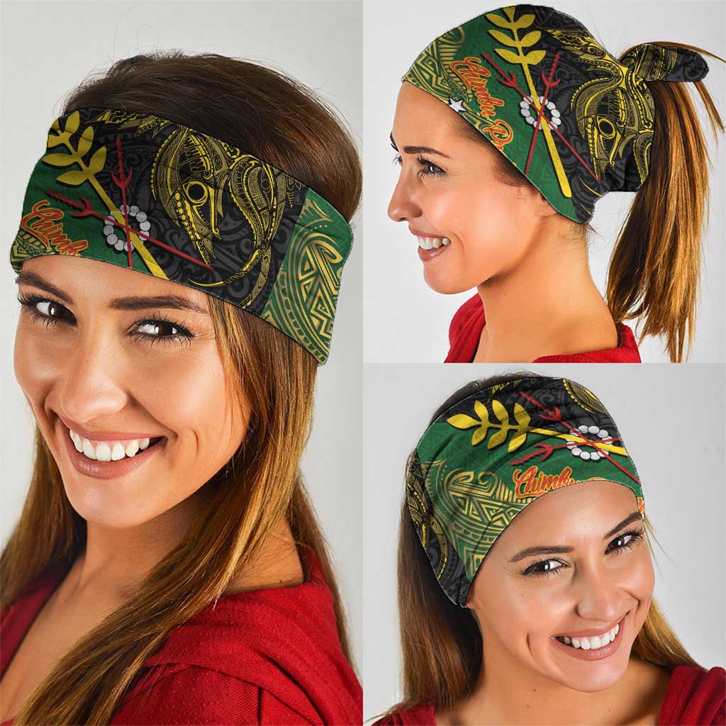 Chimpu Province Papua New Guinea Neck Gaiter Bird-of-paradise Art Tattoo and Melanesian Motifs - Polynesian Pride