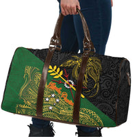 Chimpu Province Papua New Guinea Travel Bag Bird-of-paradise Art Tattoo and Melanesian Motifs LT03 - Polynesian Pride