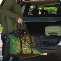 Chimpu Province Papua New Guinea Travel Bag Bird-of-paradise Art Tattoo and Melanesian Motifs LT03 - Polynesian Pride