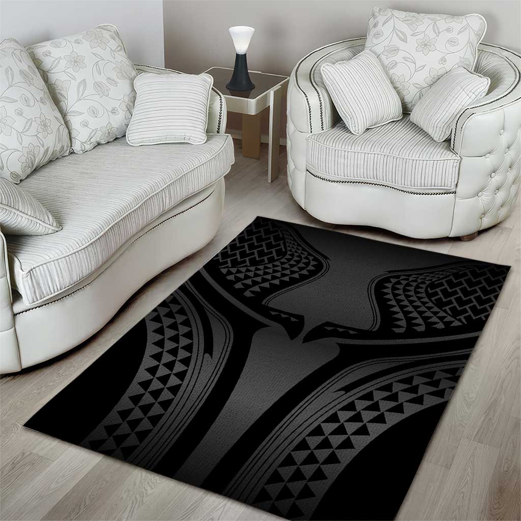 Hawaiian Kakau Art Tattoos Aquaman Style Area Rug Special Edition - Polynesian Pride