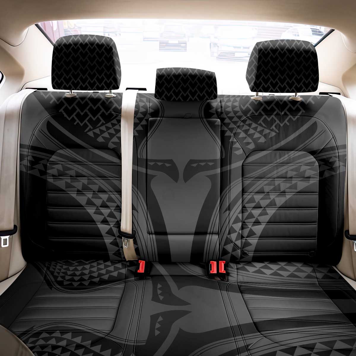 Hawaiian Kakau Art Tattoos Aquaman Style Back Car Seat Cover Special Edition LT03 - Polynesian Pride