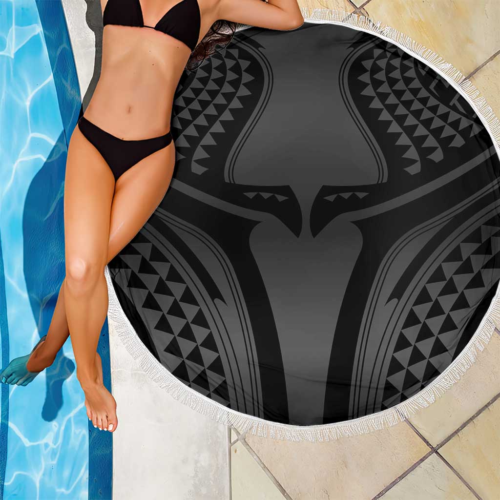 Hawaiian Kakau Art Tattoos Aquaman Style Beach Blanket Special Edition - Polynesian Pride