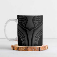 Hawaiian Kakau Art Tattoos Aquaman Style Ceramic Mug Special Edition LT03 Black - Polynesian Pride