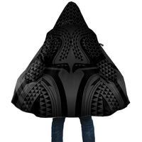 Hawaiian Kakau Art Tattoos Aquaman Style Cloak Special Edition LT03 Unisex Black - Polynesian Pride