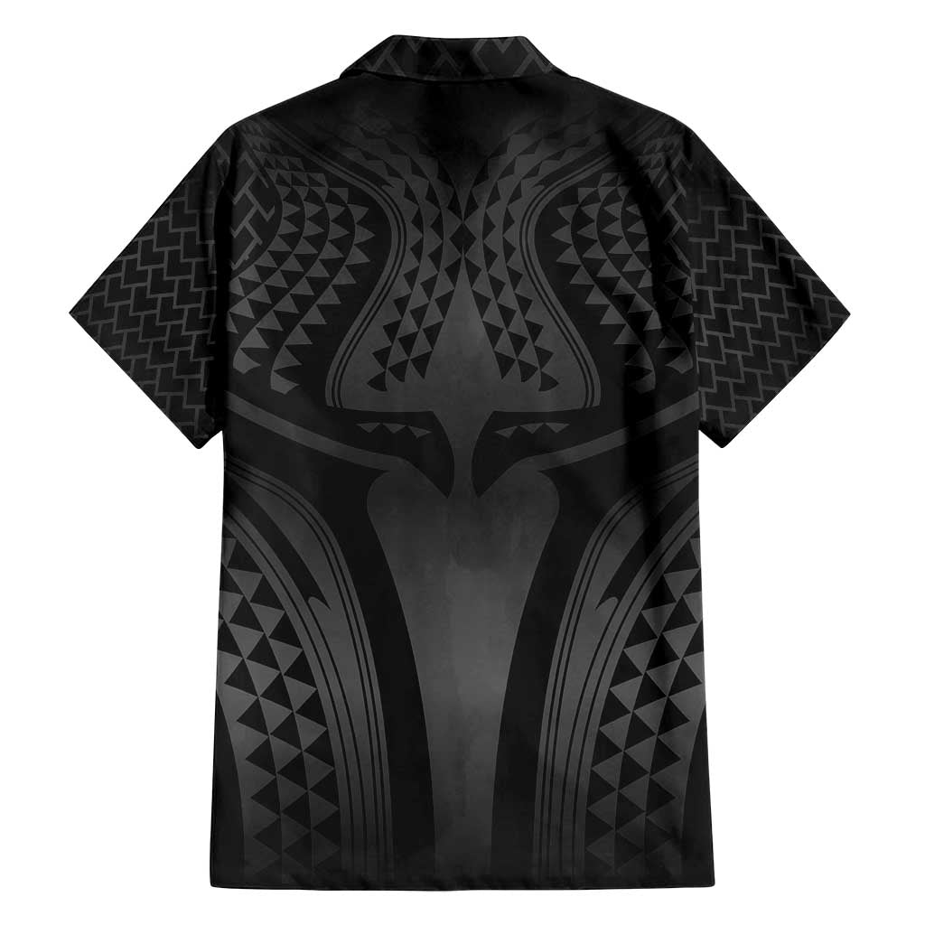 Hawaiian Kakau Art Tattoos Aquaman Style Family Matching Off Shoulder Short Dress and Hawaiian Shirt Special Edition LT03 - Polynesian Pride