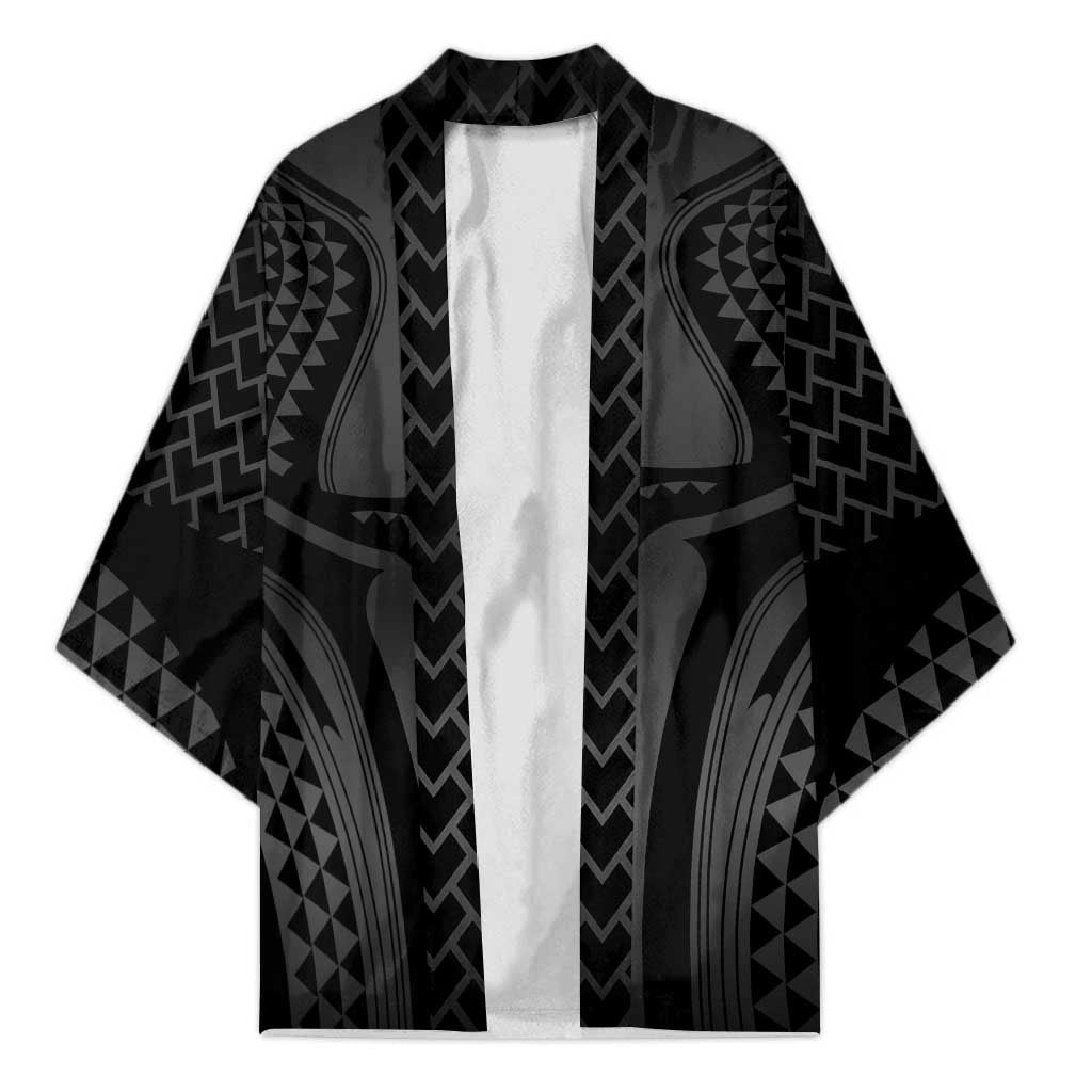 Hawaiian Kakau Art Tattoos Aquaman Style Kimono Special Edition LT03 Unisex Black - Polynesian Pride