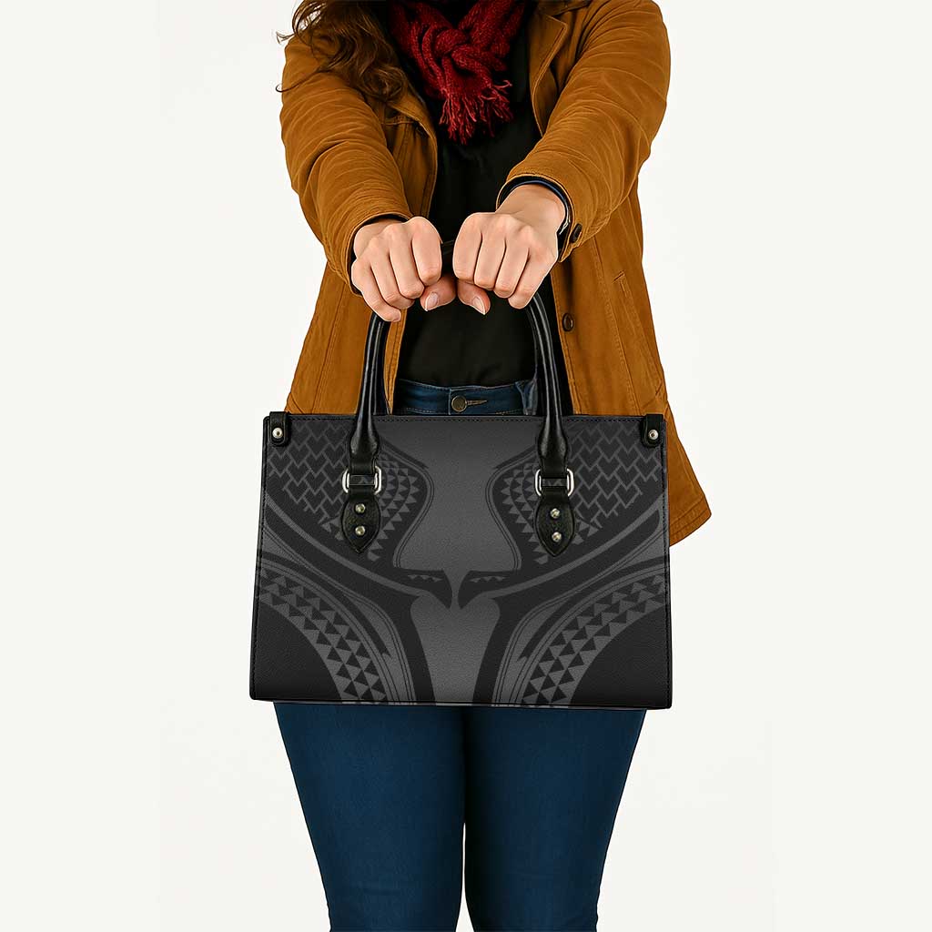 Hawaiian Kakau Art Tattoos Aquaman Style Leather Bag Special Edition - Polynesian Pride