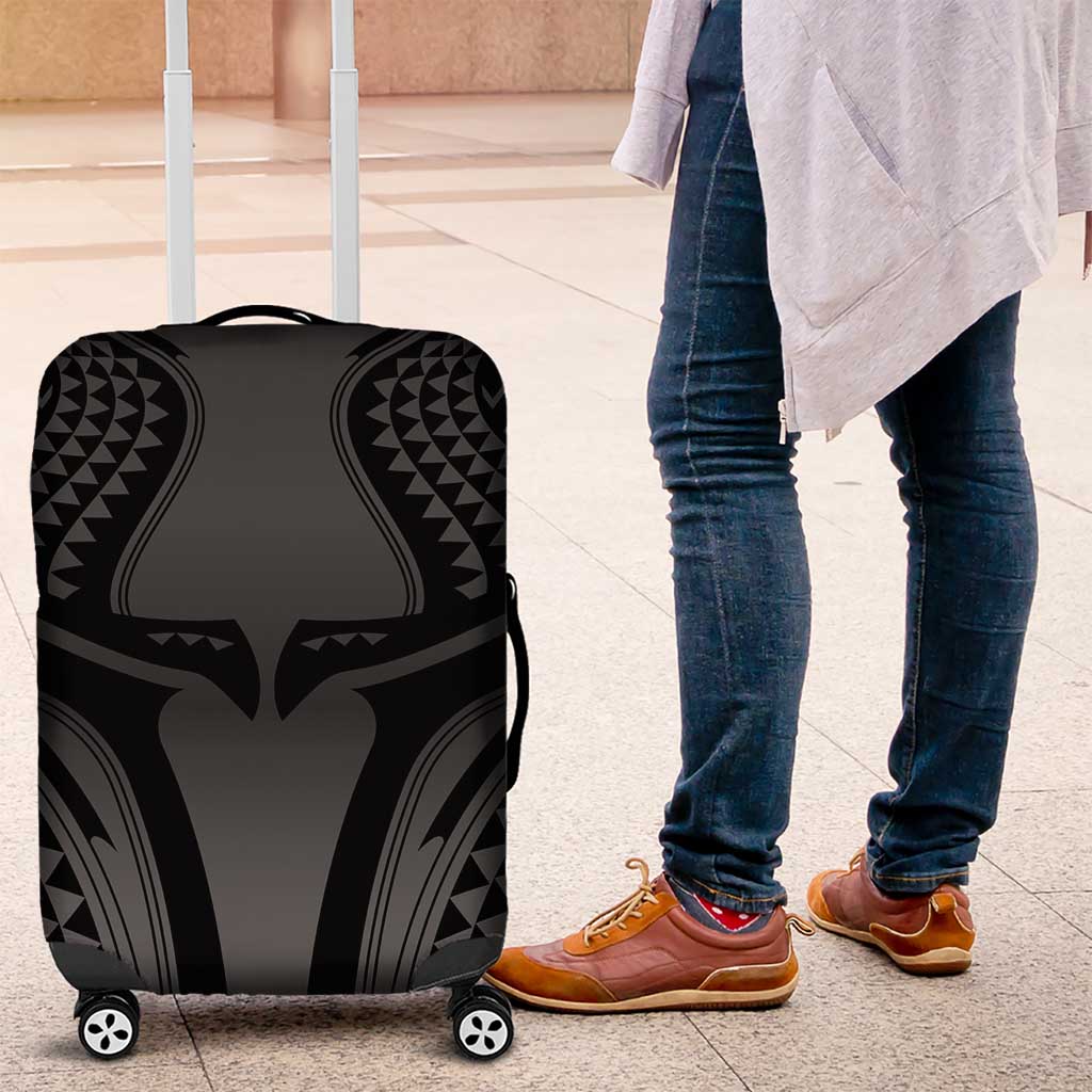 Hawaiian Kakau Art Tattoos Aquaman Style Luggage Cover Special Edition - Polynesian Pride