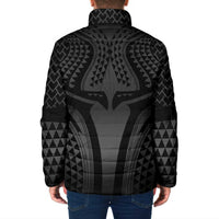 Hawaiian Kakau Art Tattoos Aquaman Style Padded Jacket Special Edition LT03 - Polynesian Pride