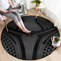 Hawaiian Kakau Art Tattoos Aquaman Style Round Carpet Special Edition - Polynesian Pride