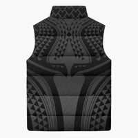 Hawaiian Kakau Art Tattoos Aquaman Style Sleeveless Puffer Jacket Special Edition LT03 - Polynesian Pride