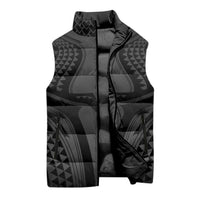 Hawaiian Kakau Art Tattoos Aquaman Style Sleeveless Puffer Jacket Special Edition LT03 - Polynesian Pride