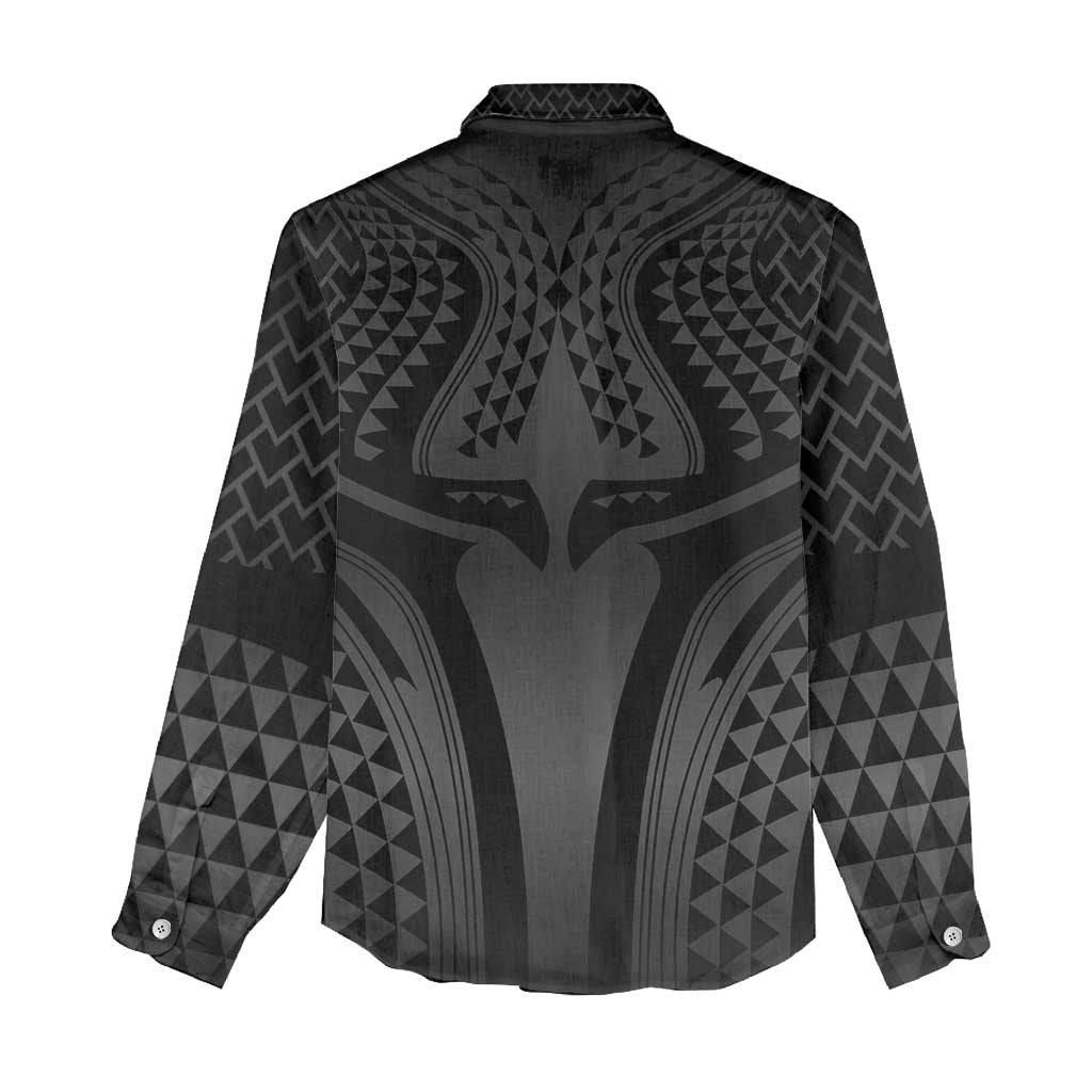 Hawaiian Kakau Art Tattoos Aquaman Style Women Casual Shirt Special Edition - Polynesian Pride