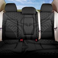 Hawaiian Kakau Art Tattoos Aquaman Style Back Car Seat Cover Black Version LT03 One Size Black - Polynesian Pride