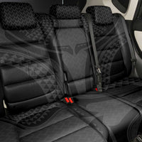 Hawaiian Kakau Art Tattoos Aquaman Style Back Car Seat Cover Black Version LT03 - Polynesian Pride