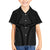 Hawaiian Kakau Art Tattoos Aquaman Style Kid Hawaiian Shirt Black Version - Polynesian Pride