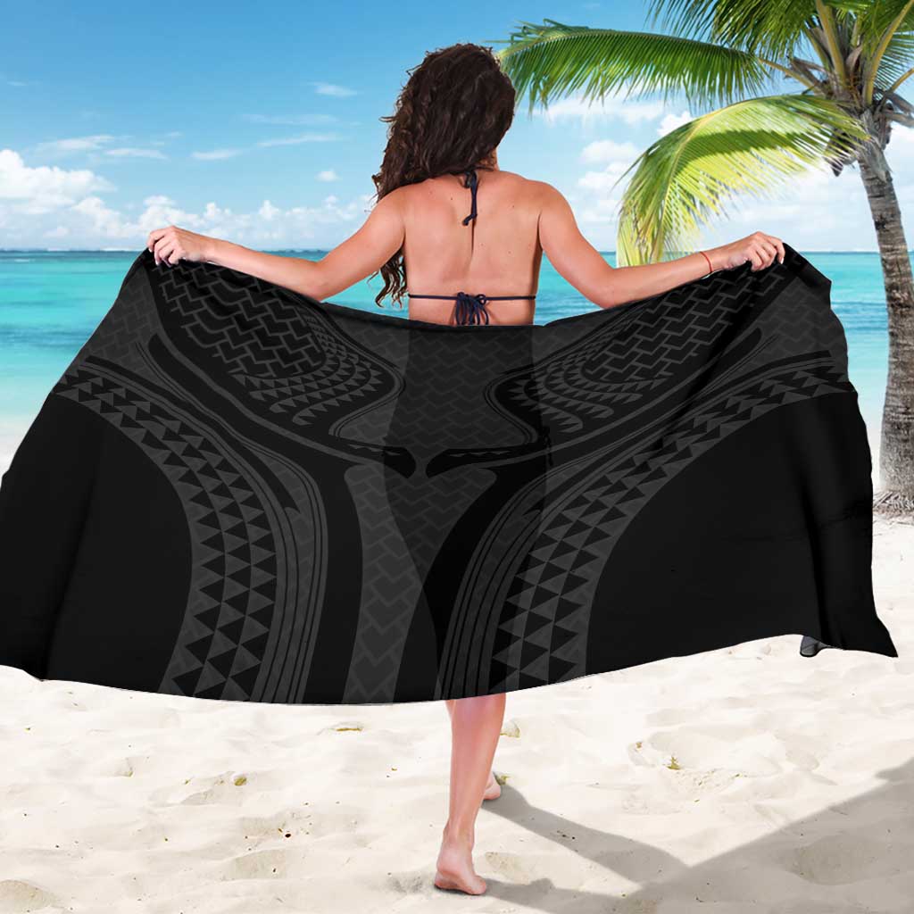 Hawaiian Kakau Art Tattoos Aquaman Style Sarong Black Version - Polynesian Pride