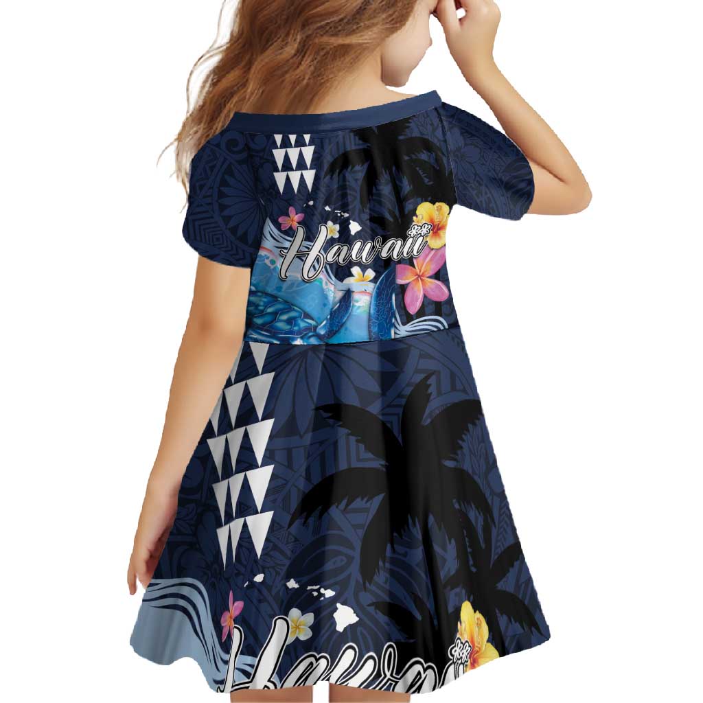 Hawaiian Honu Honi Ihu Family Matching Off Shoulder Maxi Dress and Hawaiian Shirt With Plumeria and Kakau Art Pattern LT03 - Polynesian Pride