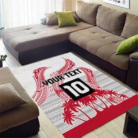 Cook Islands Marathon 2025-Pursuit in Paradise Area Rug Red Color LT03 - Polynesian Pride
