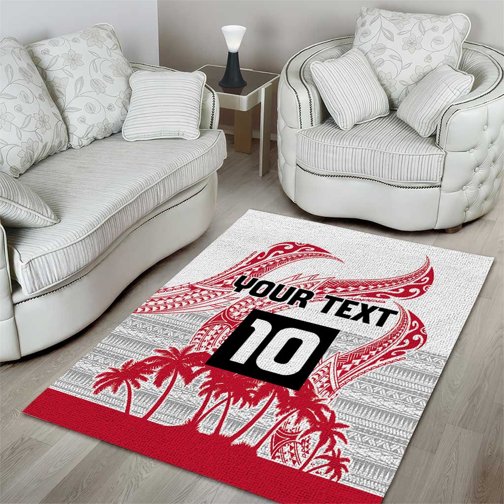 Cook Islands Marathon 2025-Pursuit in Paradise Area Rug Red Color LT03 - Polynesian Pride