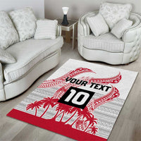 Cook Islands Marathon 2025-Pursuit in Paradise Area Rug Red Color LT03 - Polynesian Pride