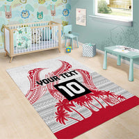 Cook Islands Marathon 2025-Pursuit in Paradise Area Rug Red Color LT03 - Polynesian Pride