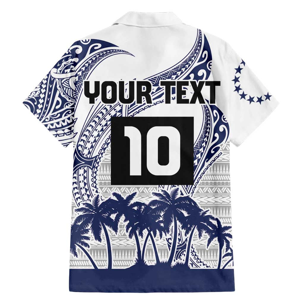Cook Islands Marathon 2025-Pursuit in Paradise Family Matching Summer Maxi Dress and Hawaiian Shirt Blue Color LT03 - Polynesian Pride