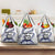 Cook Islands Marathon 2025-Pursuit in Paradise Grocery Bag Blue Color