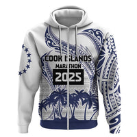 Cook Islands Marathon 2025-Pursuit in Paradise Hoodie Blue Color