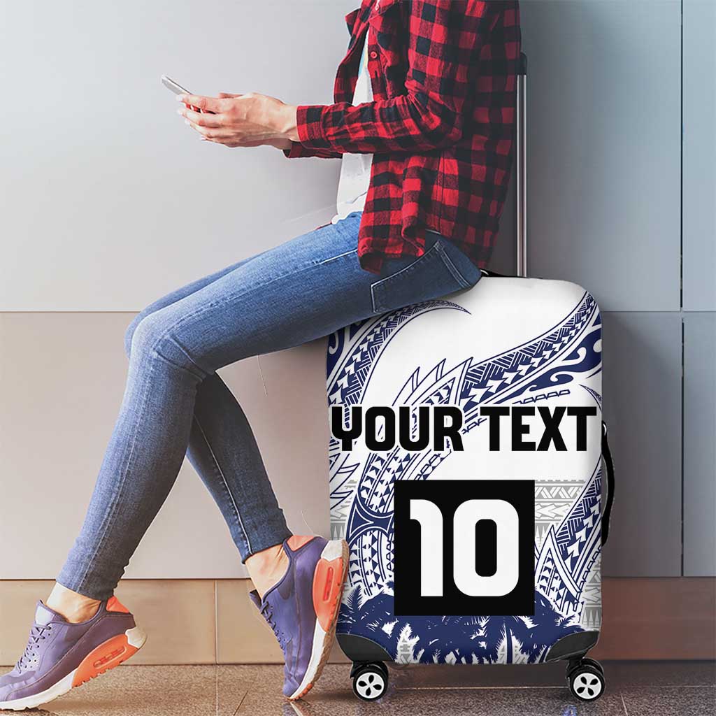 Cook Islands Marathon 2025-Pursuit in Paradise Luggage Cover Blue Color