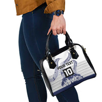 Cook Islands Marathon 2025-Pursuit in Paradise Shoulder Handbag Blue Color