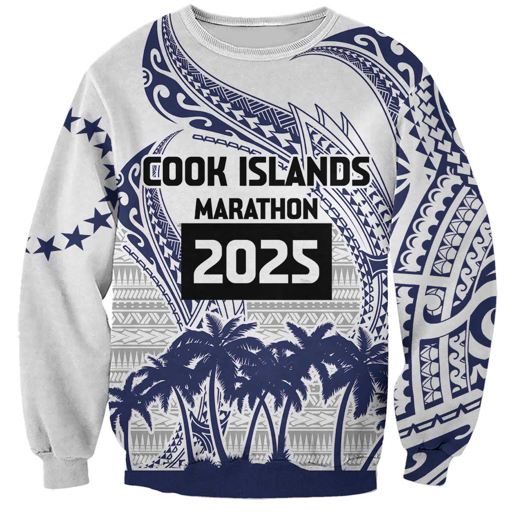 Cook Islands Marathon 2025-Pursuit in Paradise Sweatshirt Blue Color LT03 Unisex Blue - Polynesian Pride