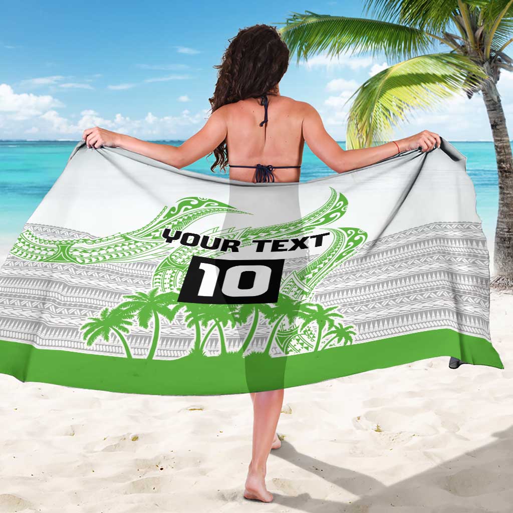 Cook Islands Marathon 2025-Pursuit in Paradise Sarong Green Color
