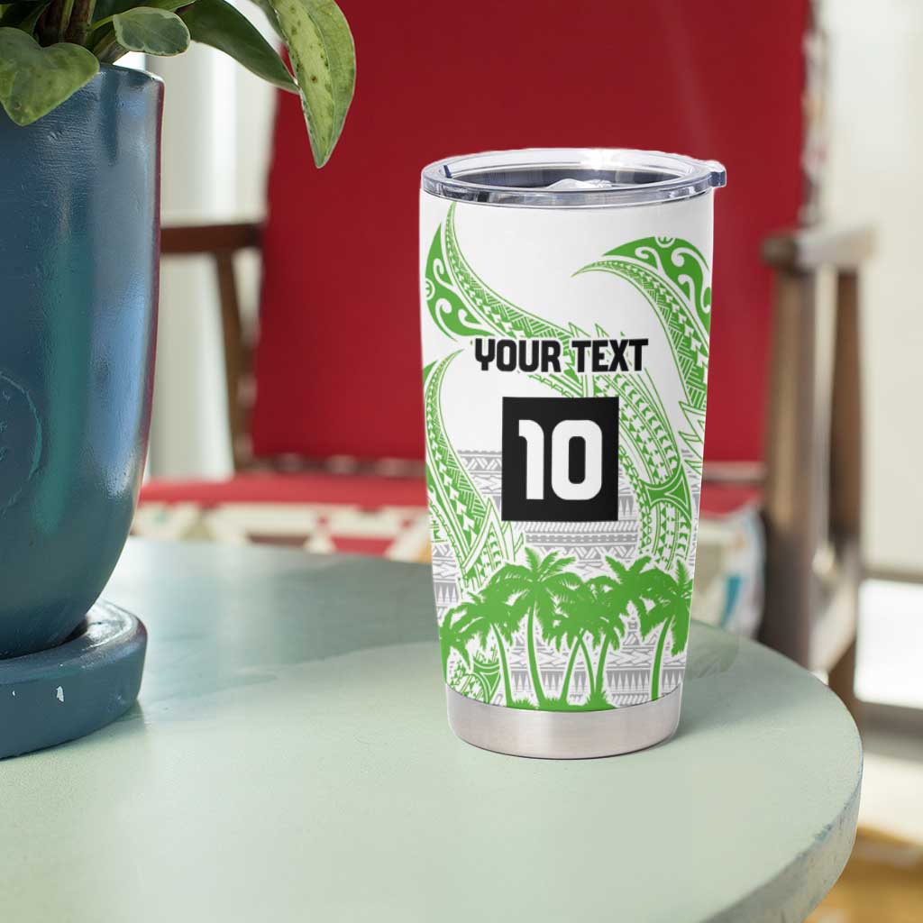 Cook Islands Marathon 2025-Pursuit in Paradise Tumbler Cup Green Color