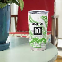 Cook Islands Marathon 2025-Pursuit in Paradise Tumbler Cup Green Color