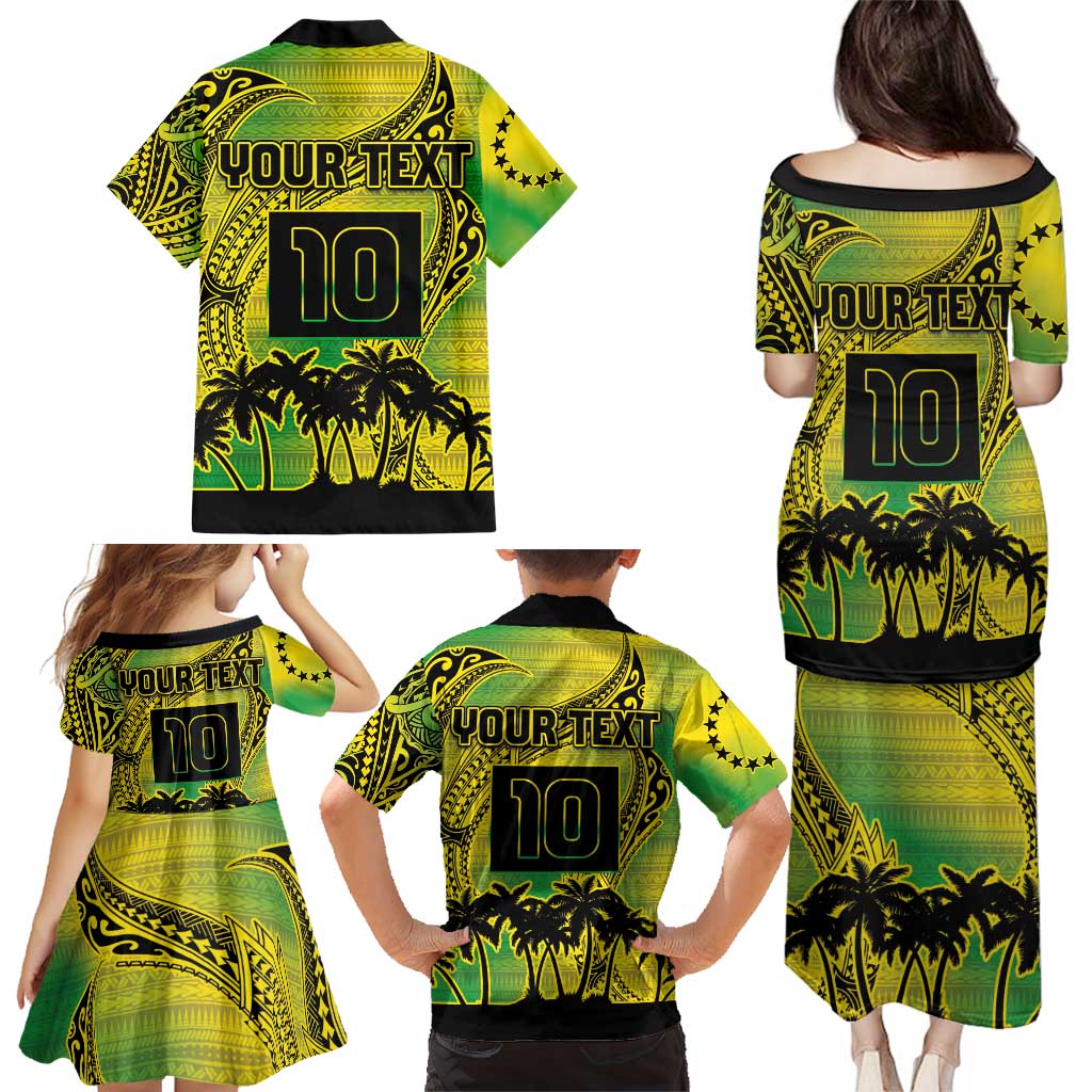 Cook Islands Marathon 2025-Pursuit in Paradise Family Matching Puletasi and Hawaiian Shirt Special Edition LT03 - Polynesian Pride