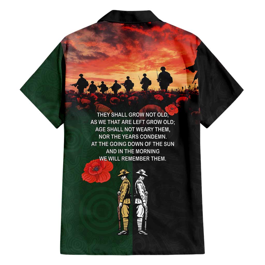 New Zealand and Australia ANZAC Day Family Matching Summer Maxi Dress and Hawaiian Shirt Lest We Forget Indigenous and Maori Pattern LT03 - Polynesian Pride