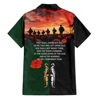 New Zealand and Australia ANZAC Day Family Matching Summer Maxi Dress and Hawaiian Shirt Lest We Forget Indigenous and Maori Pattern LT03 - Polynesian Pride