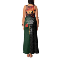New Zealand and Australia ANZAC Day Family Matching Tank Maxi Dress and Hawaiian Shirt Lest We Forget Indigenous and Maori Pattern LT03 - Polynesian Pride