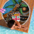 Fiji and Australia Beach Blanket Fijian and Aboriginal mix Culture