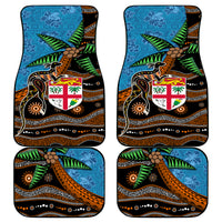 Fiji and Australia Car Mats Fijian and Aboriginal mix Culture