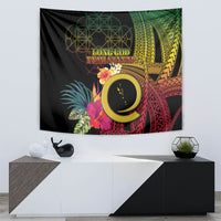 Vanuatu Independence Day Tapestry Sand Drawing Melanesian Vibes