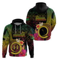 Vanuatu Selebretem 44th Indipendens Dei Zip Hoodie Sand Drawing Melanesian Vibes