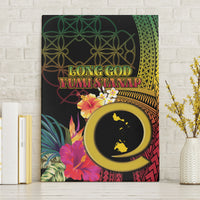 Vanuatu Shefa Day Canvas Wall Art Sand Drawing Melanesian